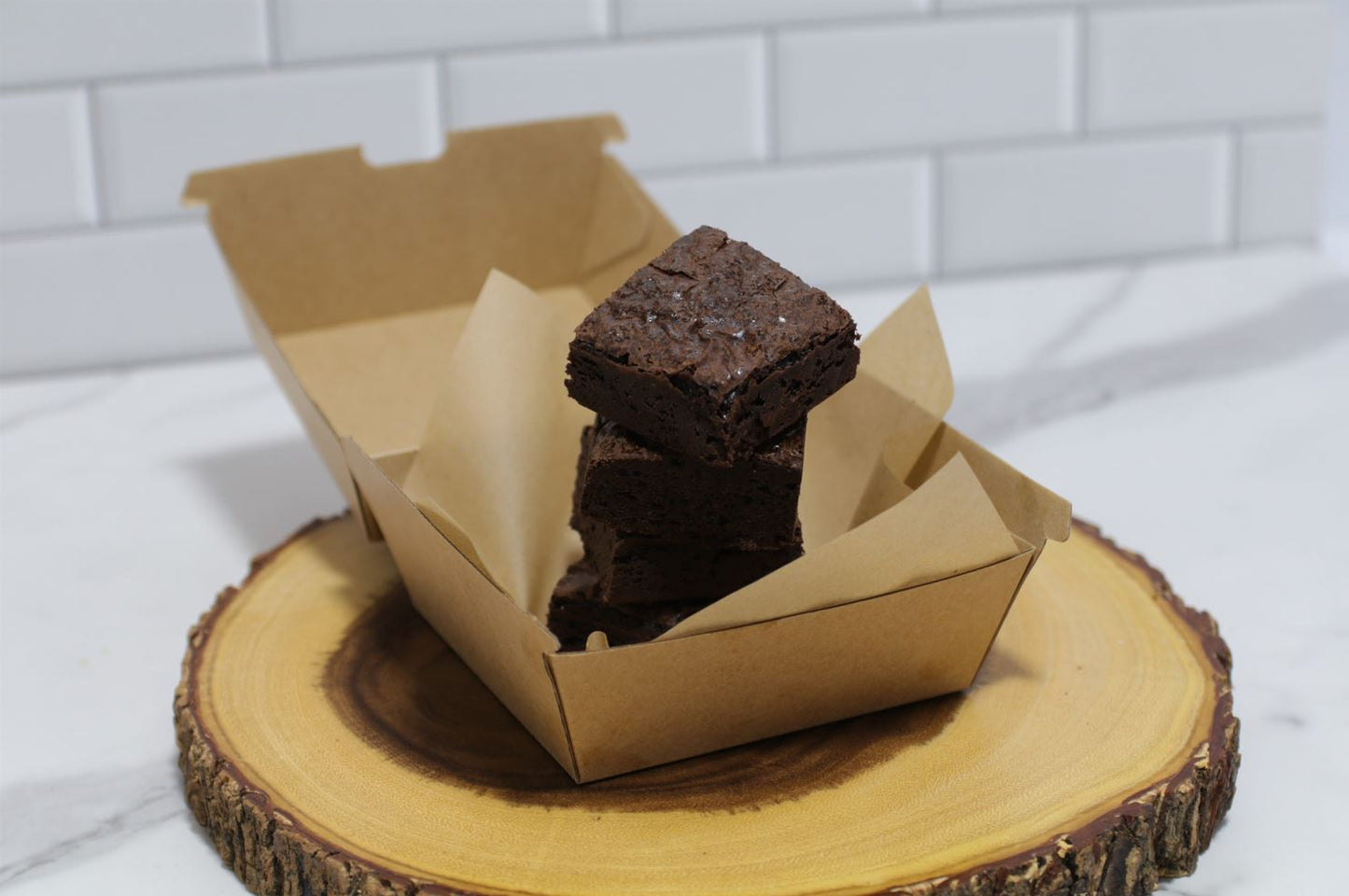 Dark Chocolate Sourdough Brownie