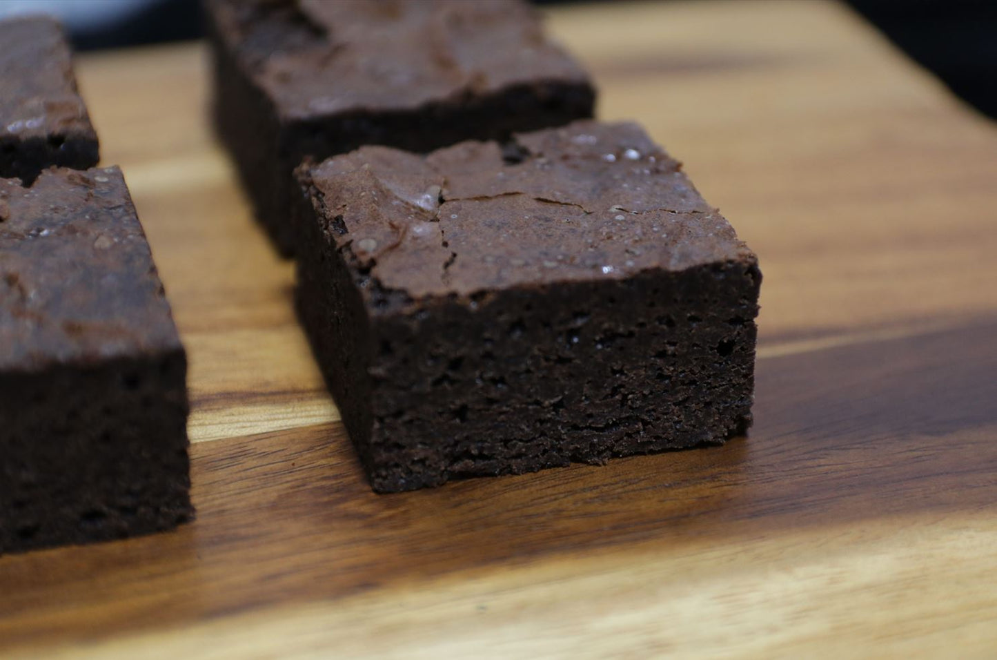 Dark Chocolate Sourdough Brownie