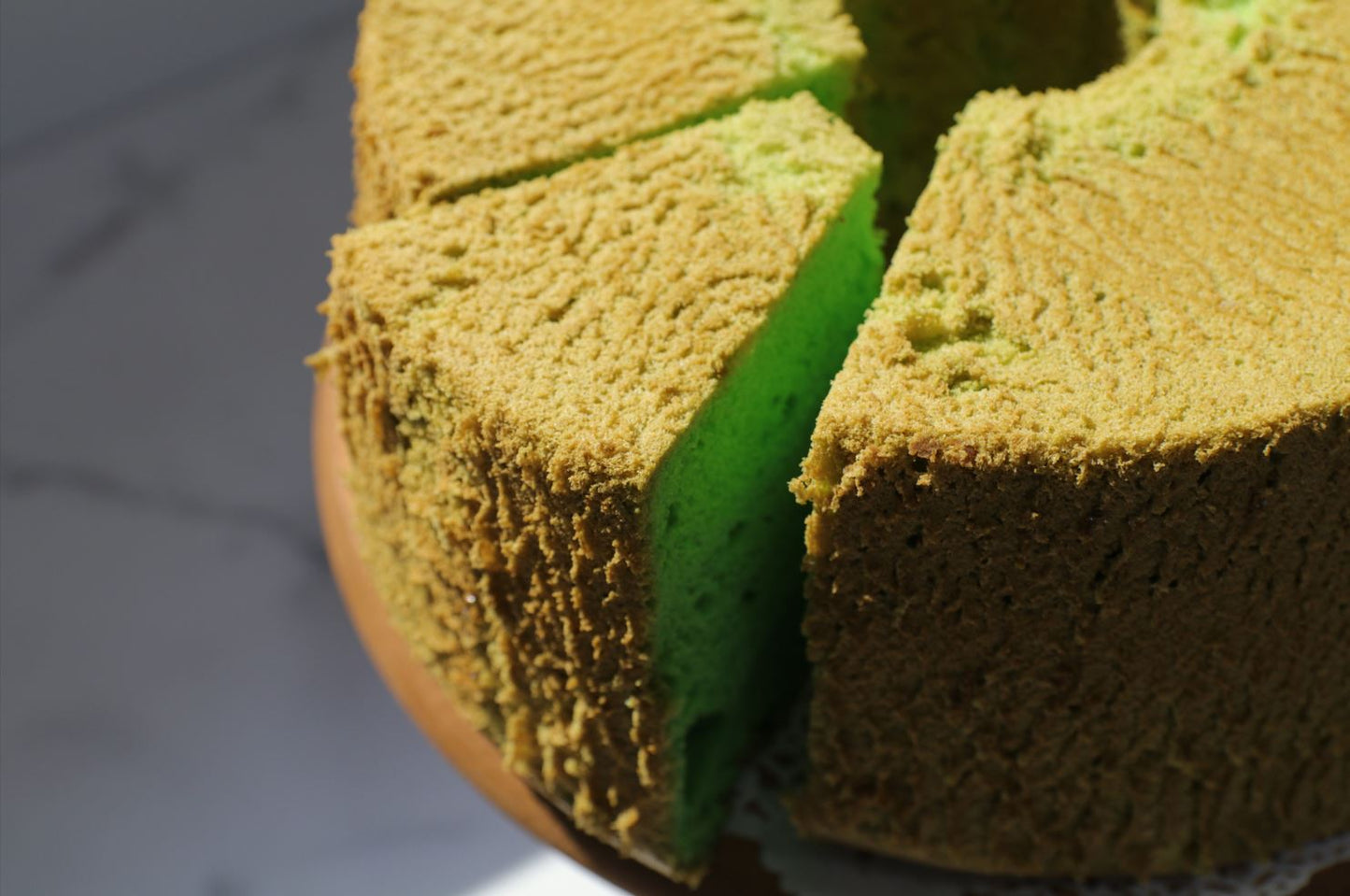 Pandan Chiffon Cake