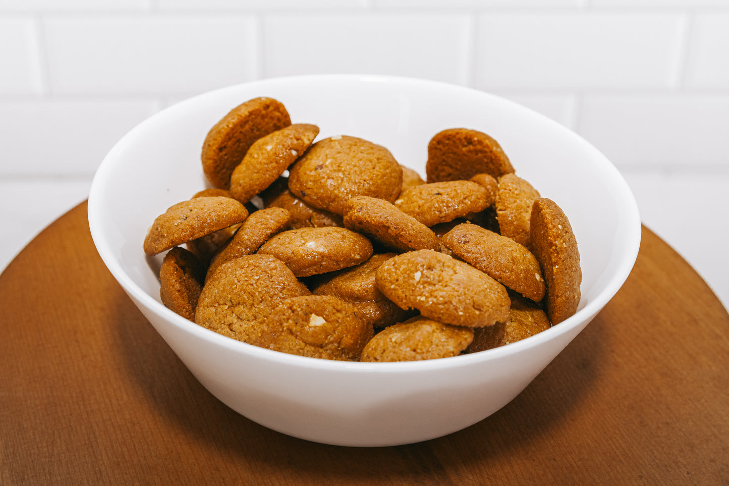 Miso White Chocolate Almond Cookies